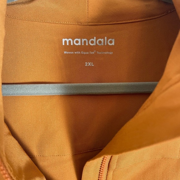 Mandala Athleisure Zip-Up Water Repellent Soft Shell Jacket Size 2XL - Picture 4 of 8